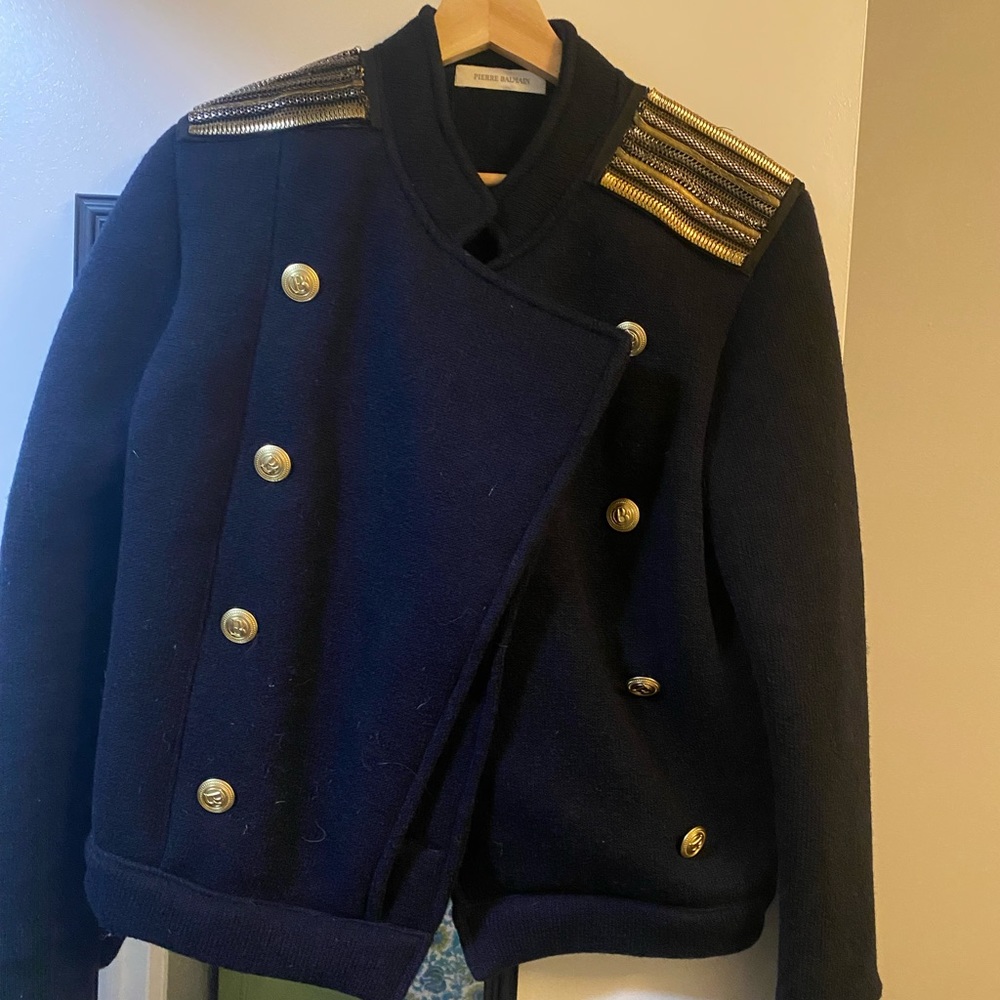 Authentic Balmain Jacket in wool
